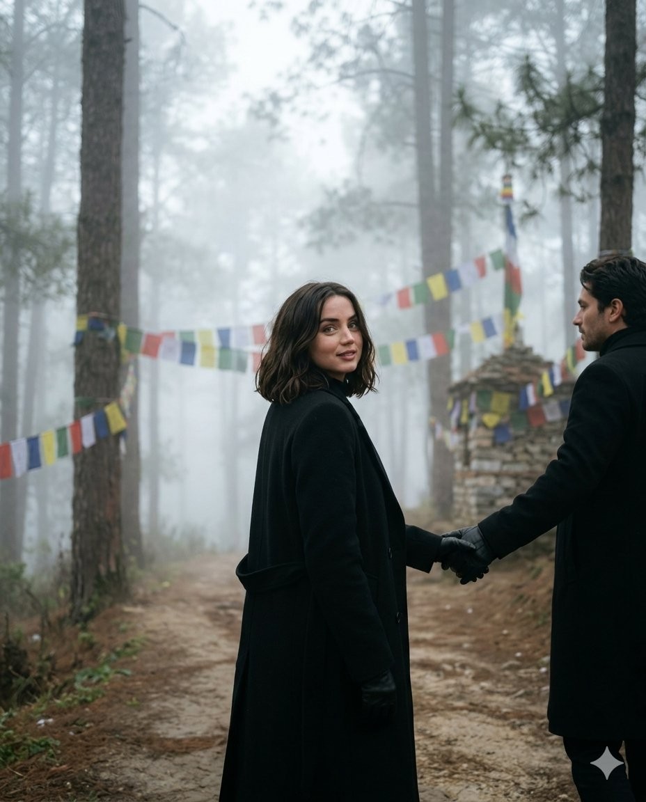 Misty Forest Couple