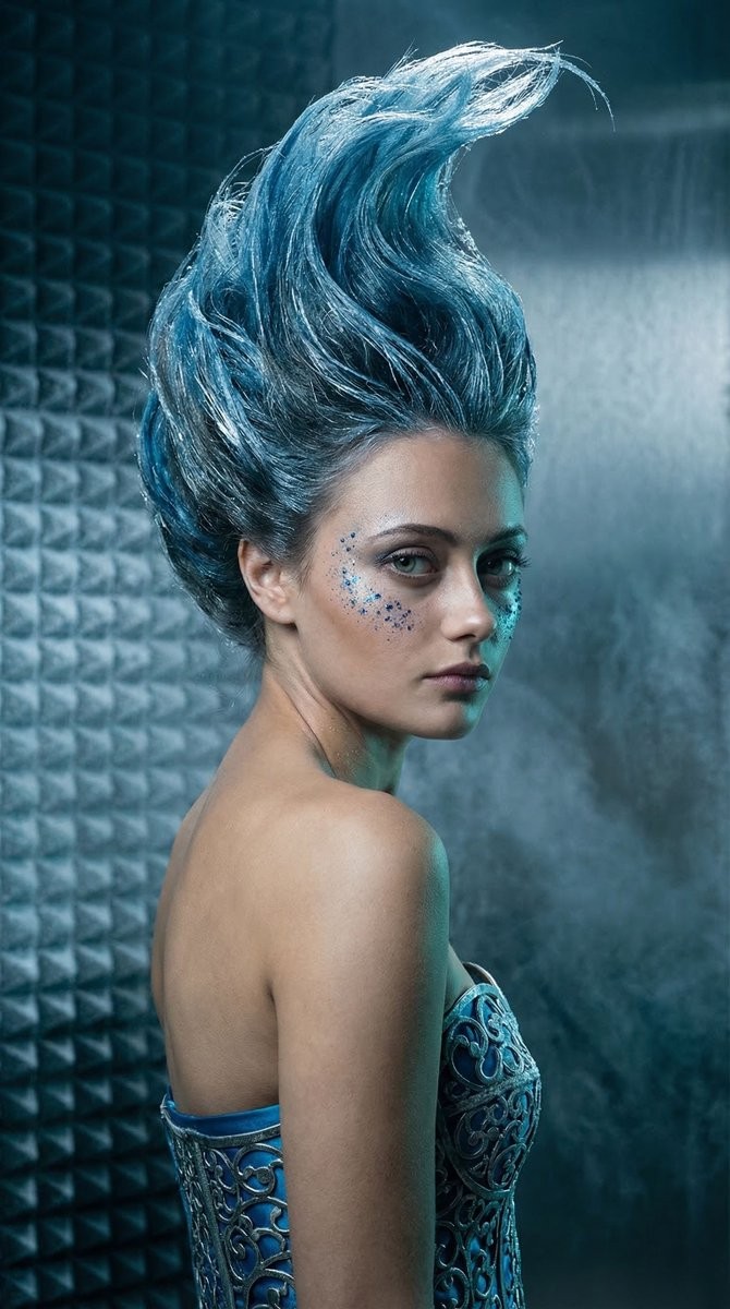 Cryogenic Surreal Portrait