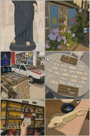 极简另类漫画风格转换