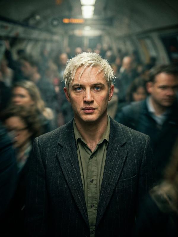 Motion Blur Subway Portrait