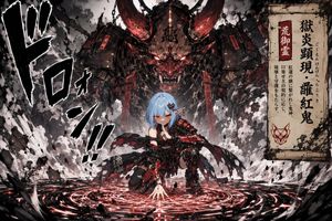 通灵之术 i2i 漫画提示词