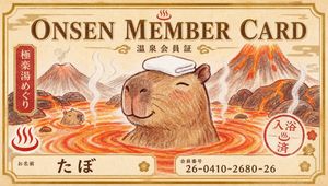 复古温泉会员卡
