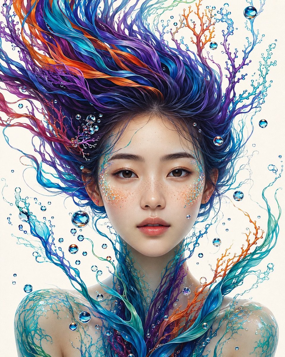 Mythical Water Spirit