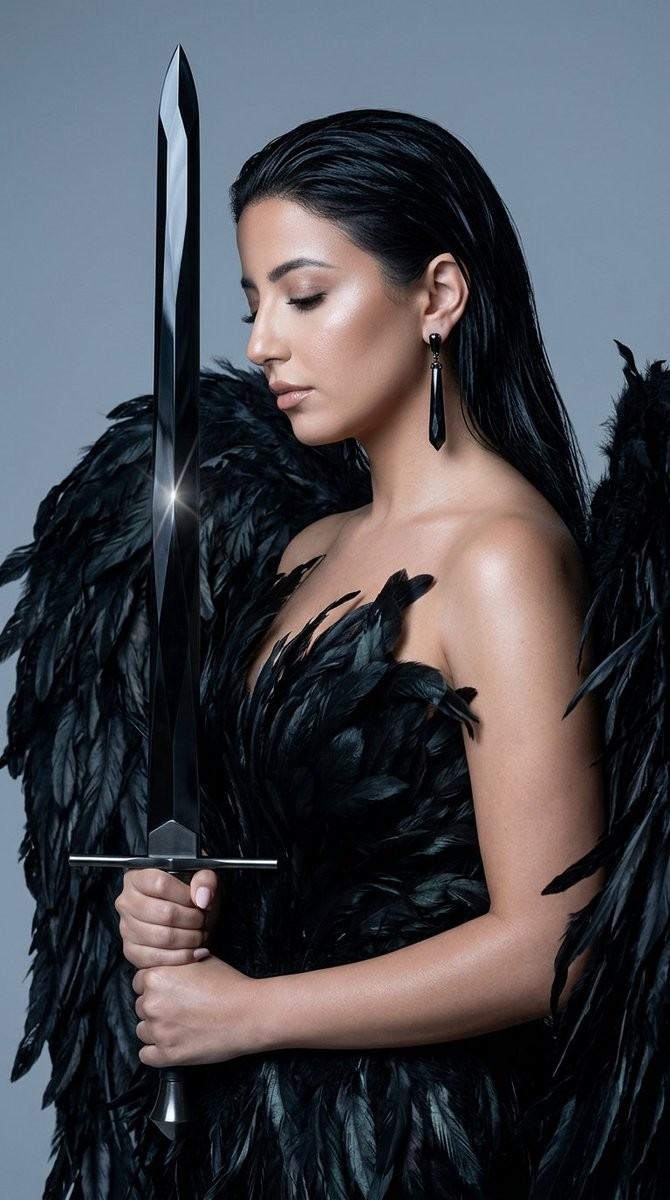 Obsidian Blade Angel