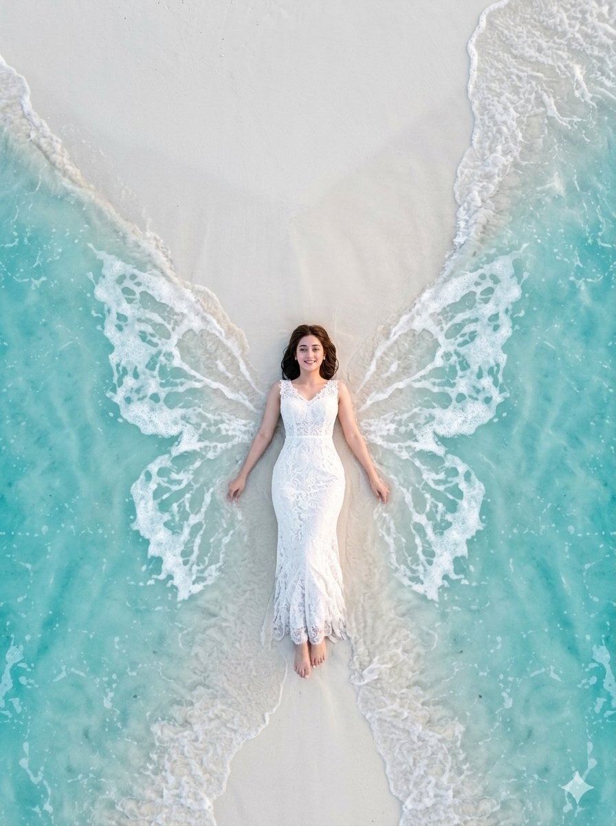 Ocean Butterfly Portrait