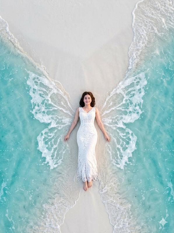 Ocean Butterfly Portrait