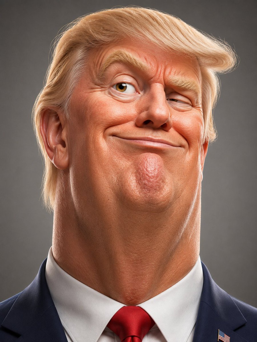 3D Caricature Meme Portrait