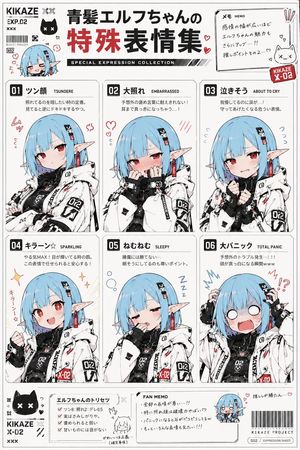 动漫角色表情包生成器