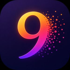 霓虹数字 App 图标