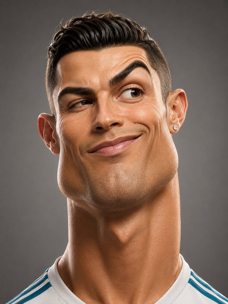 3D Caricature Meme Portrait