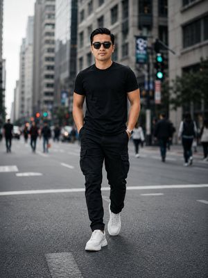 都市街头时尚人像