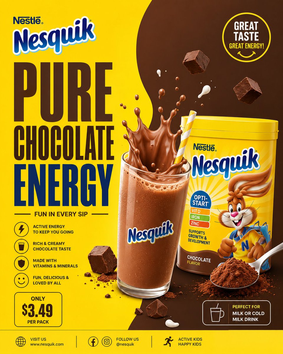 Milo Cocoa Energy Poster