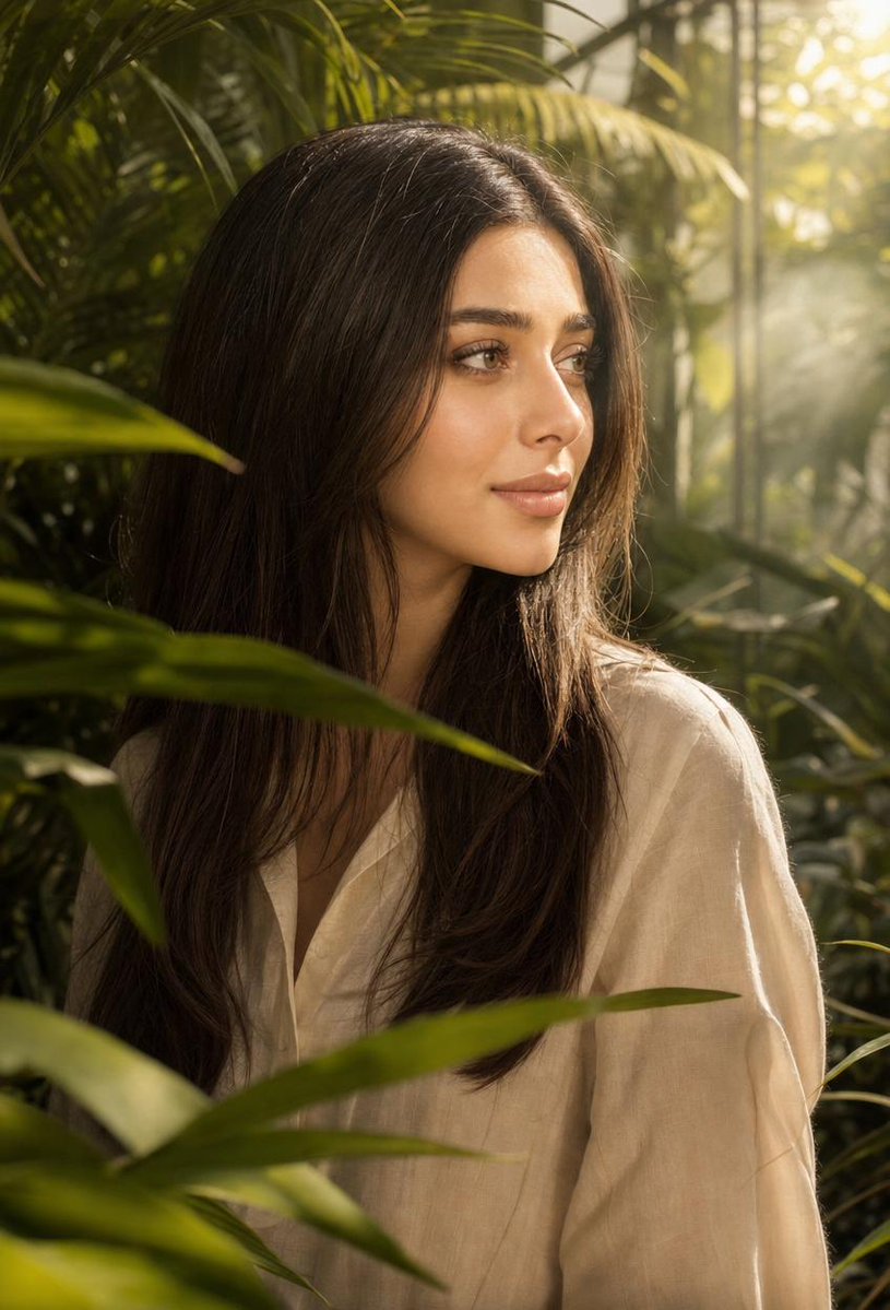 Luxury Tropical Greenhouse Portraits