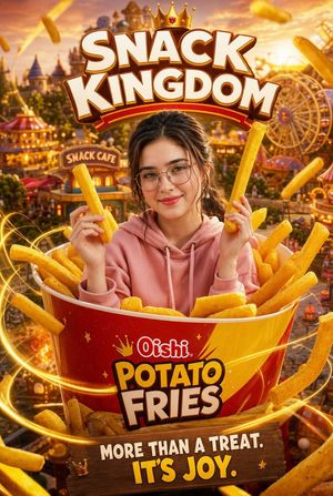 Snack Kingdom 薯条广告