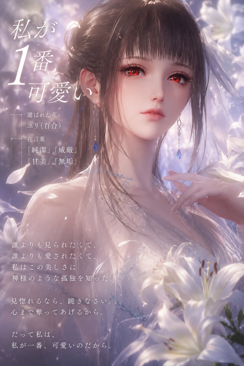 Lily Flower Poster