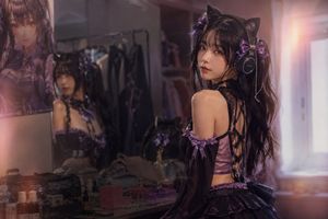 哥特猫娘 Cosplay 试衣间