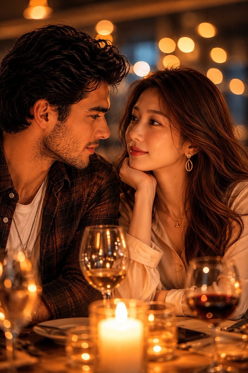 Candlelit Couple Dinner