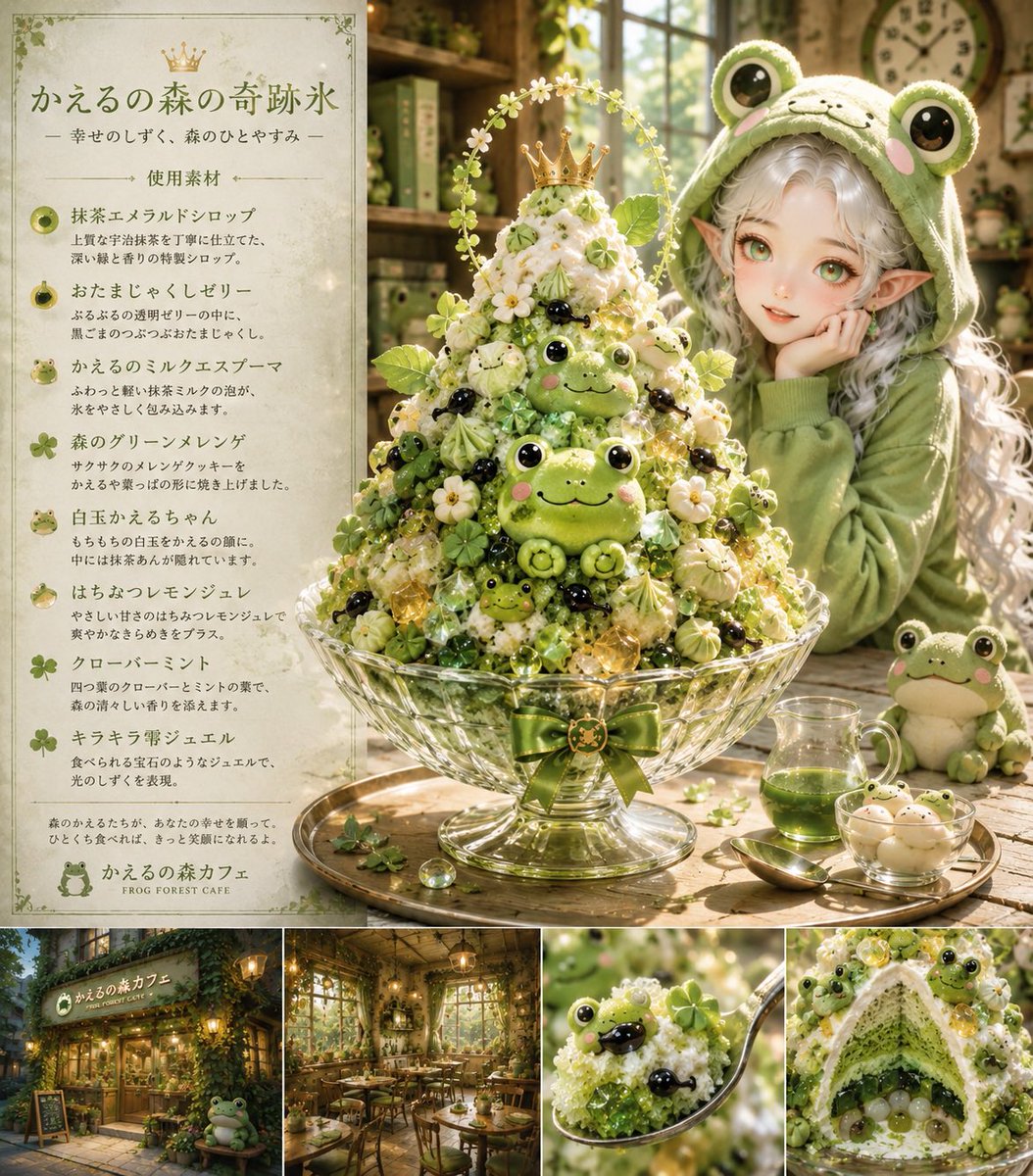 Fantasy Japanese Kakigori Design