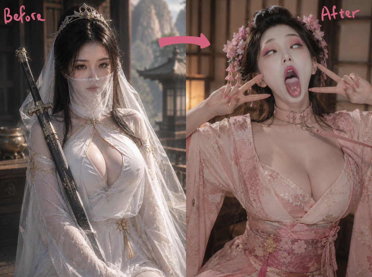 Wuxia Transformation Diptych