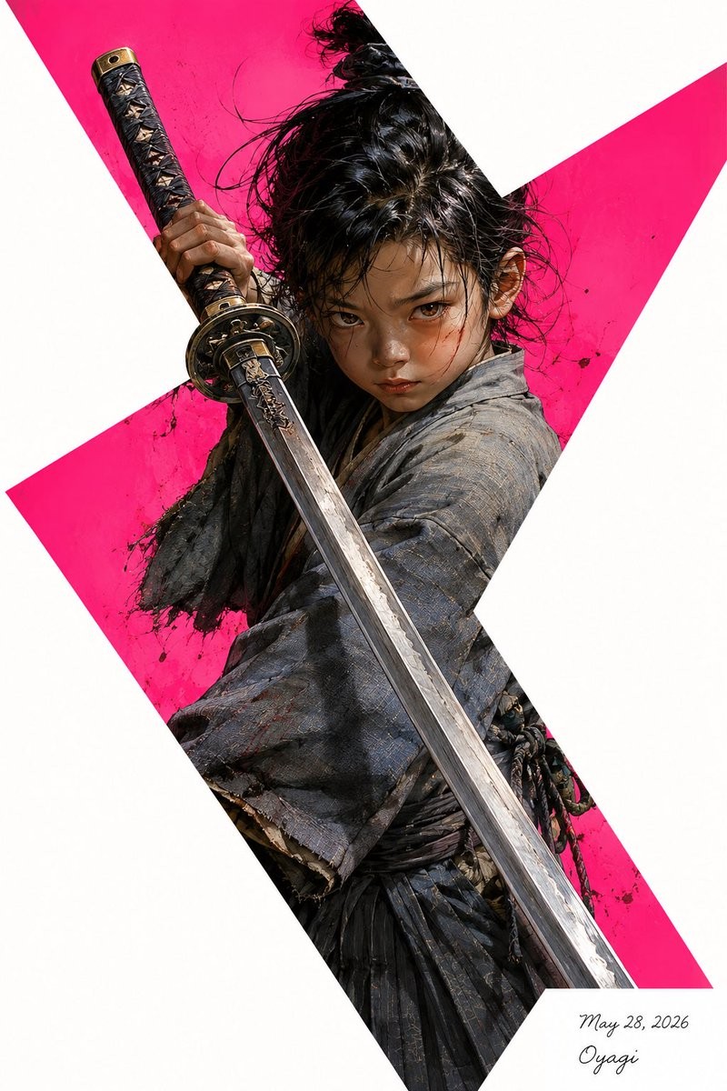 Censored Samurai Poster