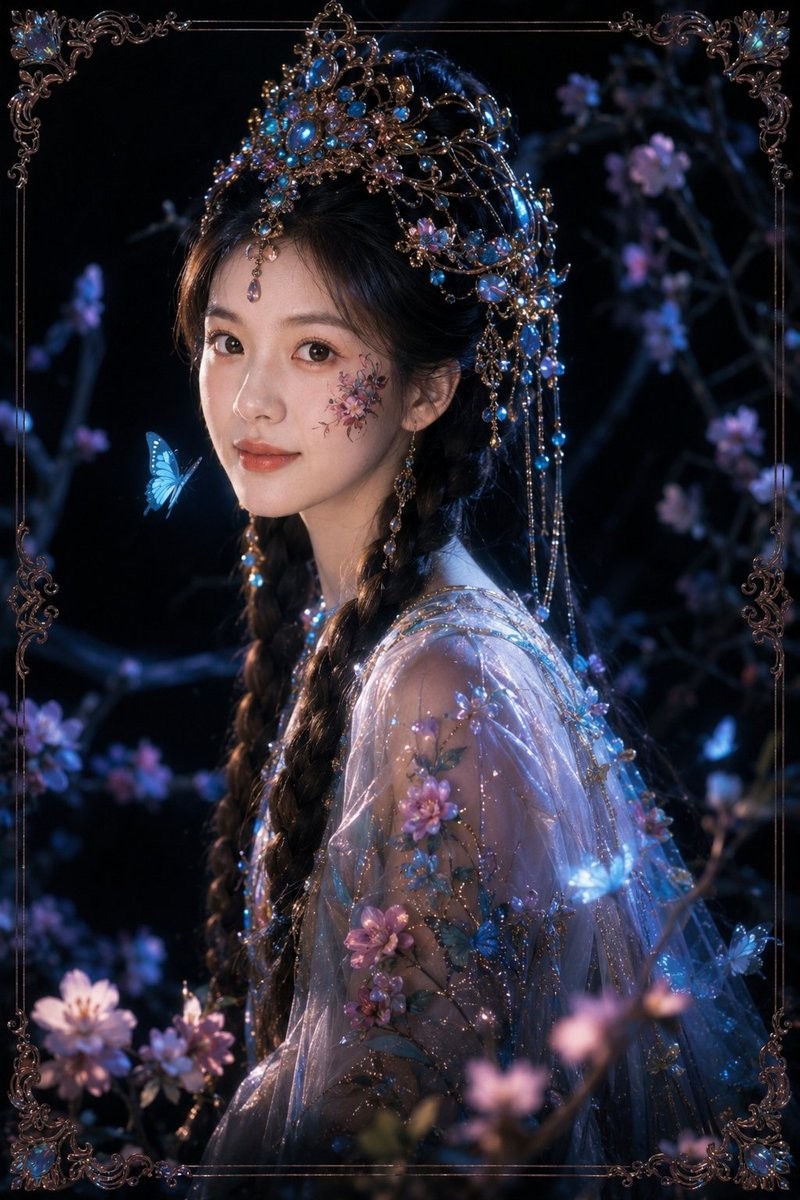 Dark Oriental Myth Portrait