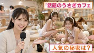 日本电视新闻:兔兔咖啡馆