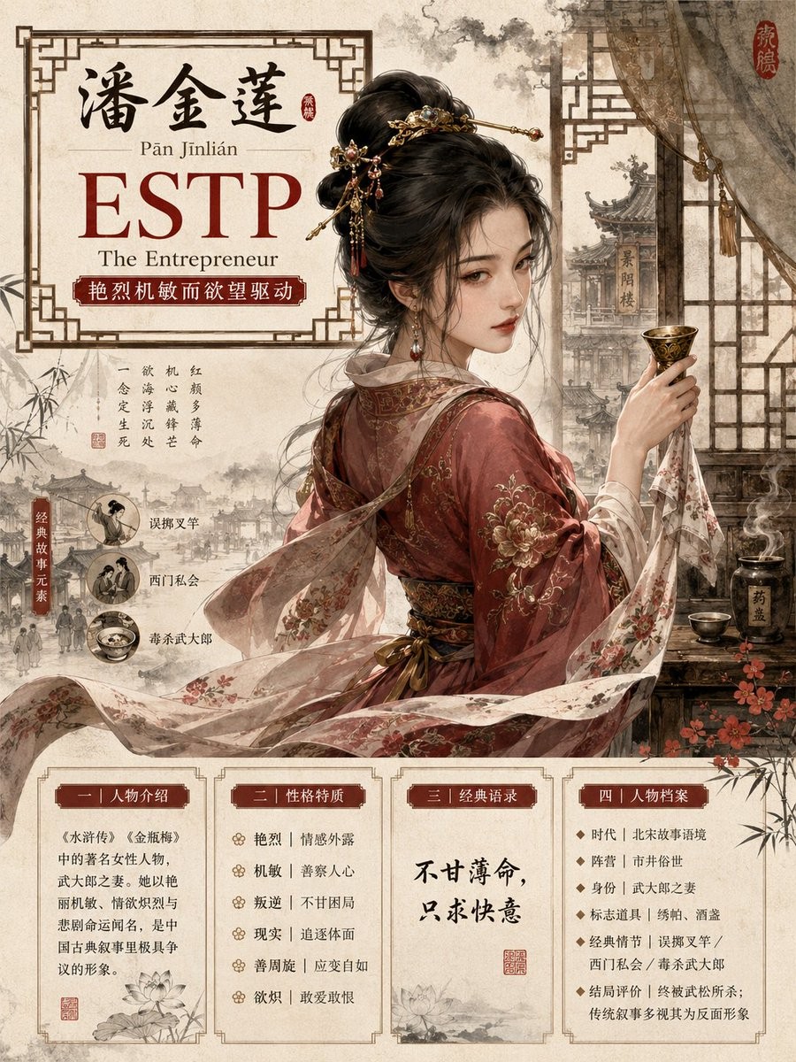 Classical MBTI Infographic Poster