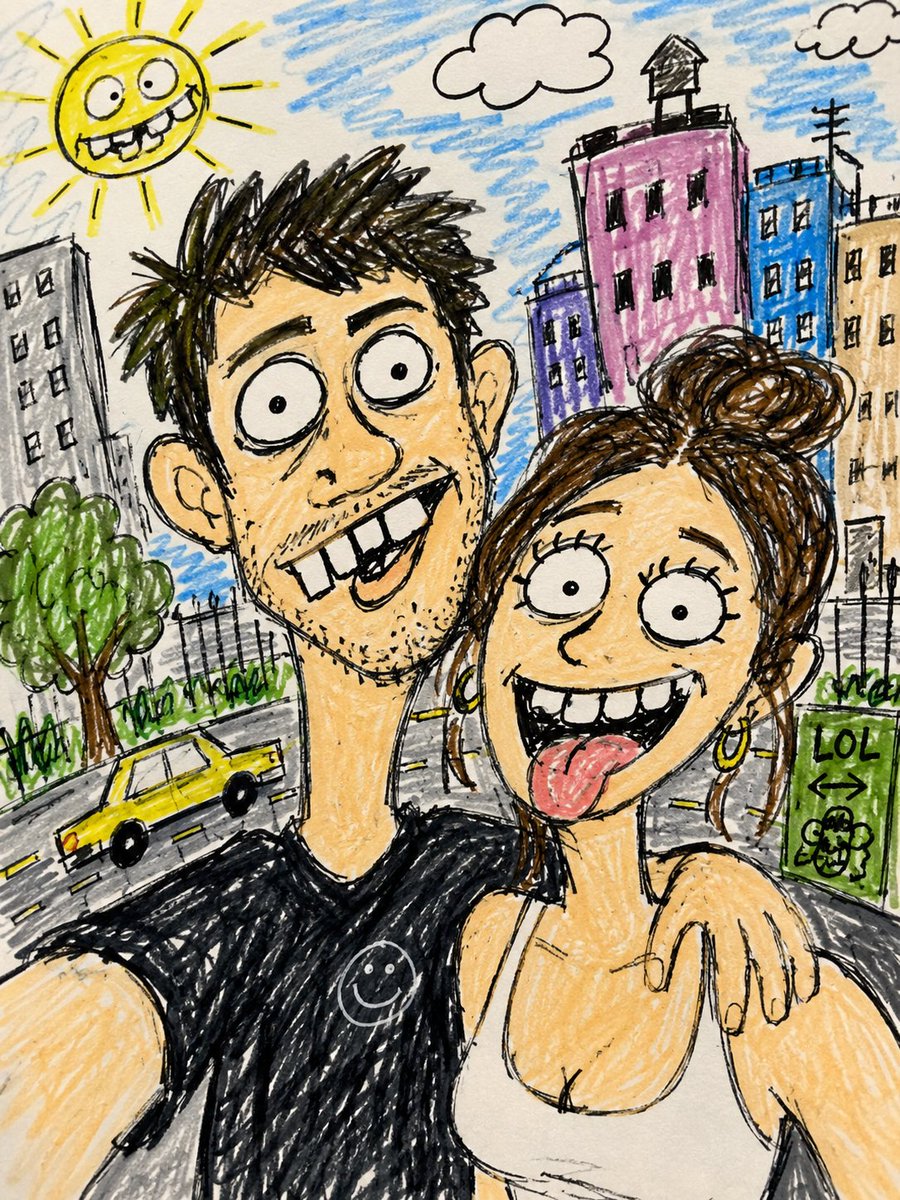 Funny Ugly Doodle Sketch