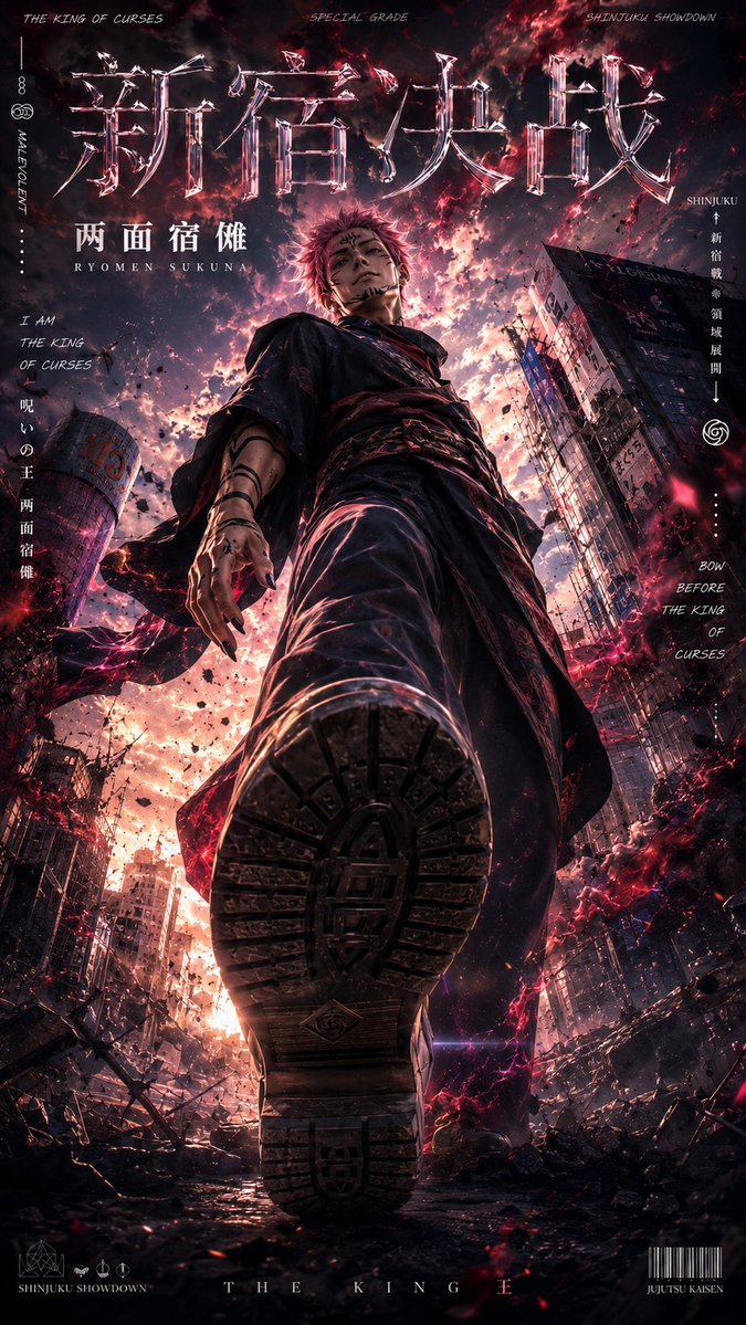 Live-Action Anime Movie Poster
