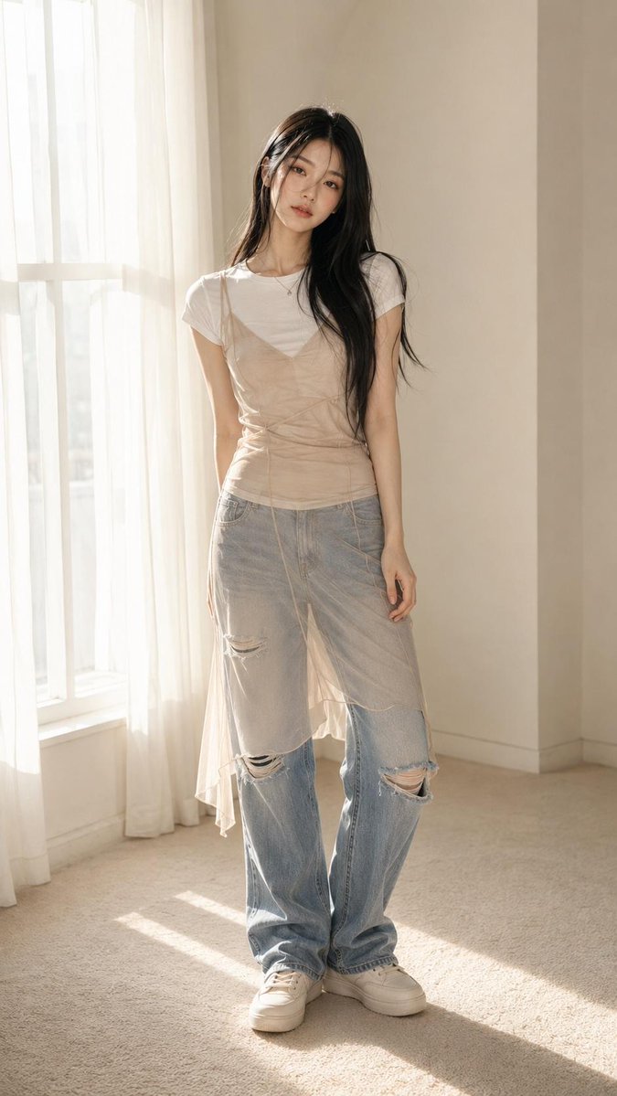 Korean Editorial Fashion Portrait