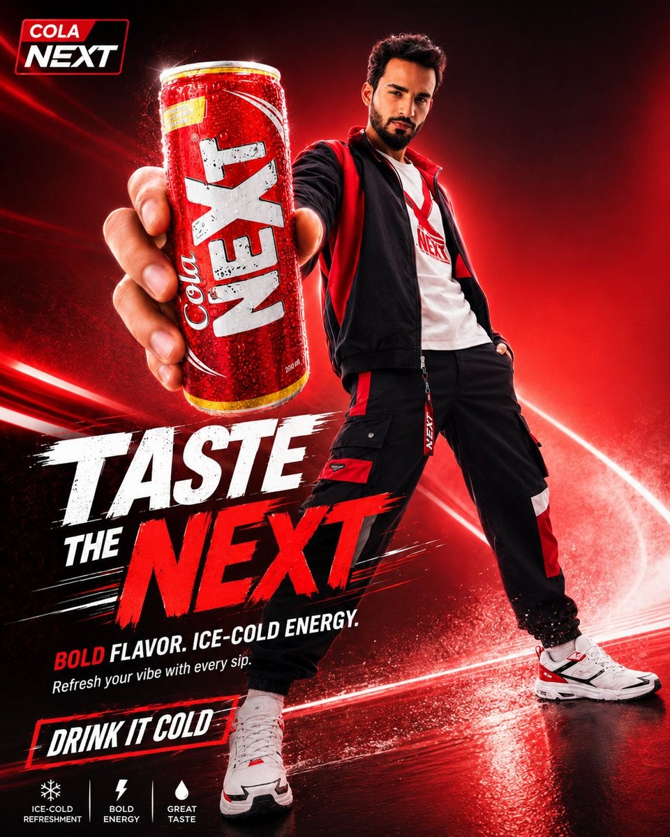 Beverage Brand Billboard Campaign