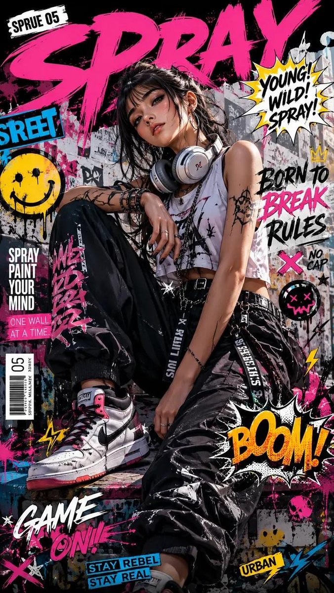 Street Art Rebel Magazine Cover