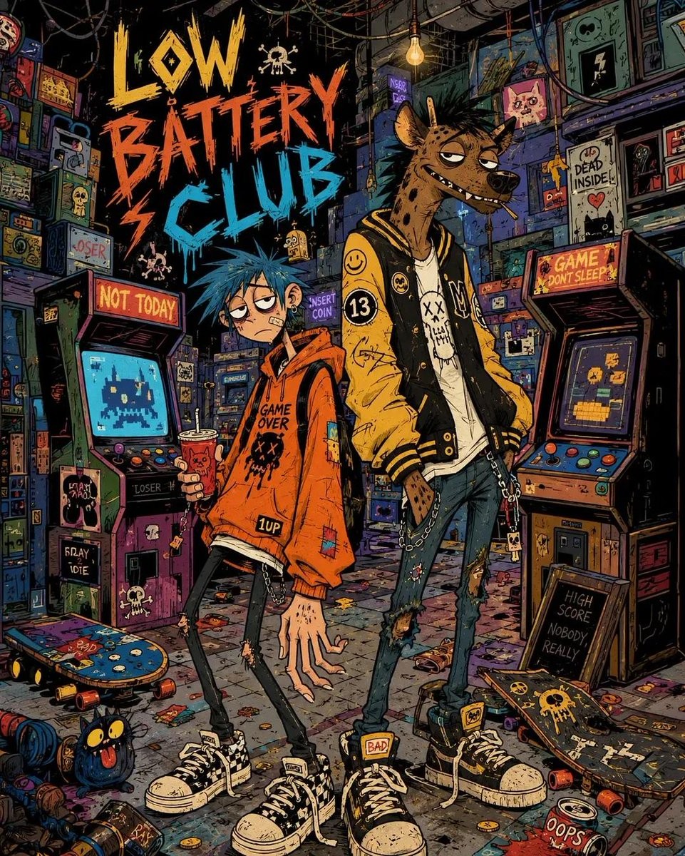 2000s Indie Cartoon Illustration