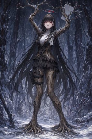 雪林树女