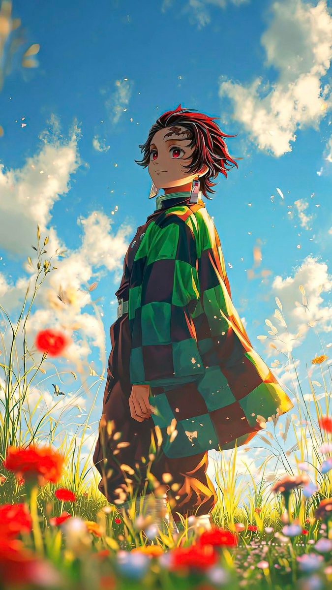 Anime Meadow Hero
