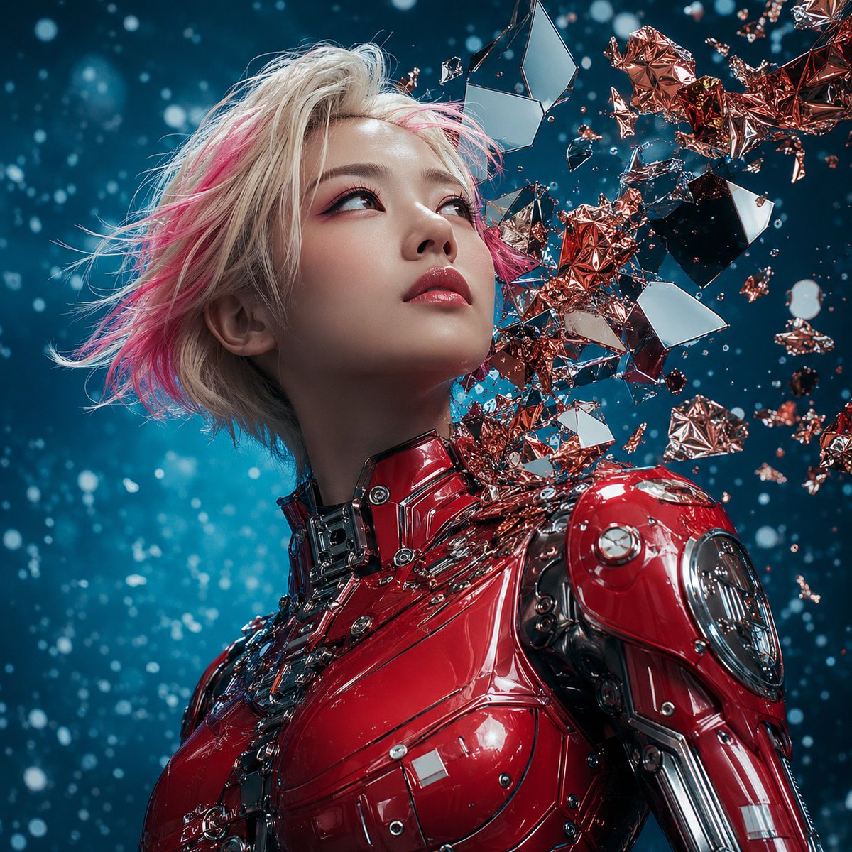 Social Media Post - Cinematic Editorial Portrait of a Japanese Woman