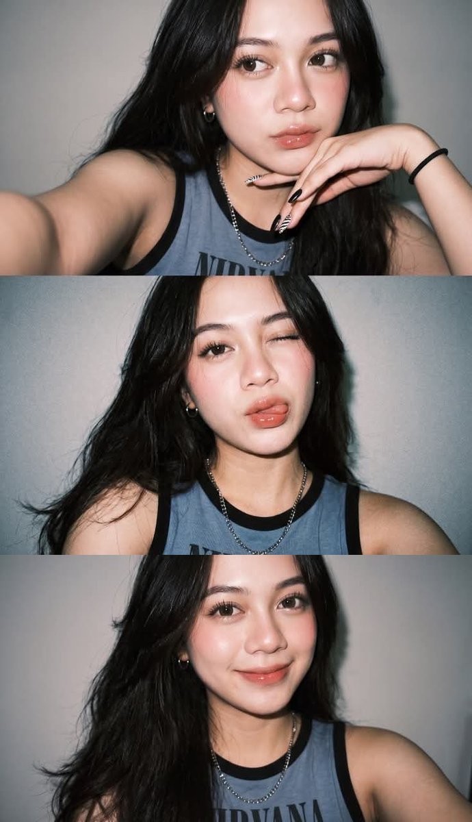 Profile / Avatar - Y2K Instagram Flash Selfie Collage