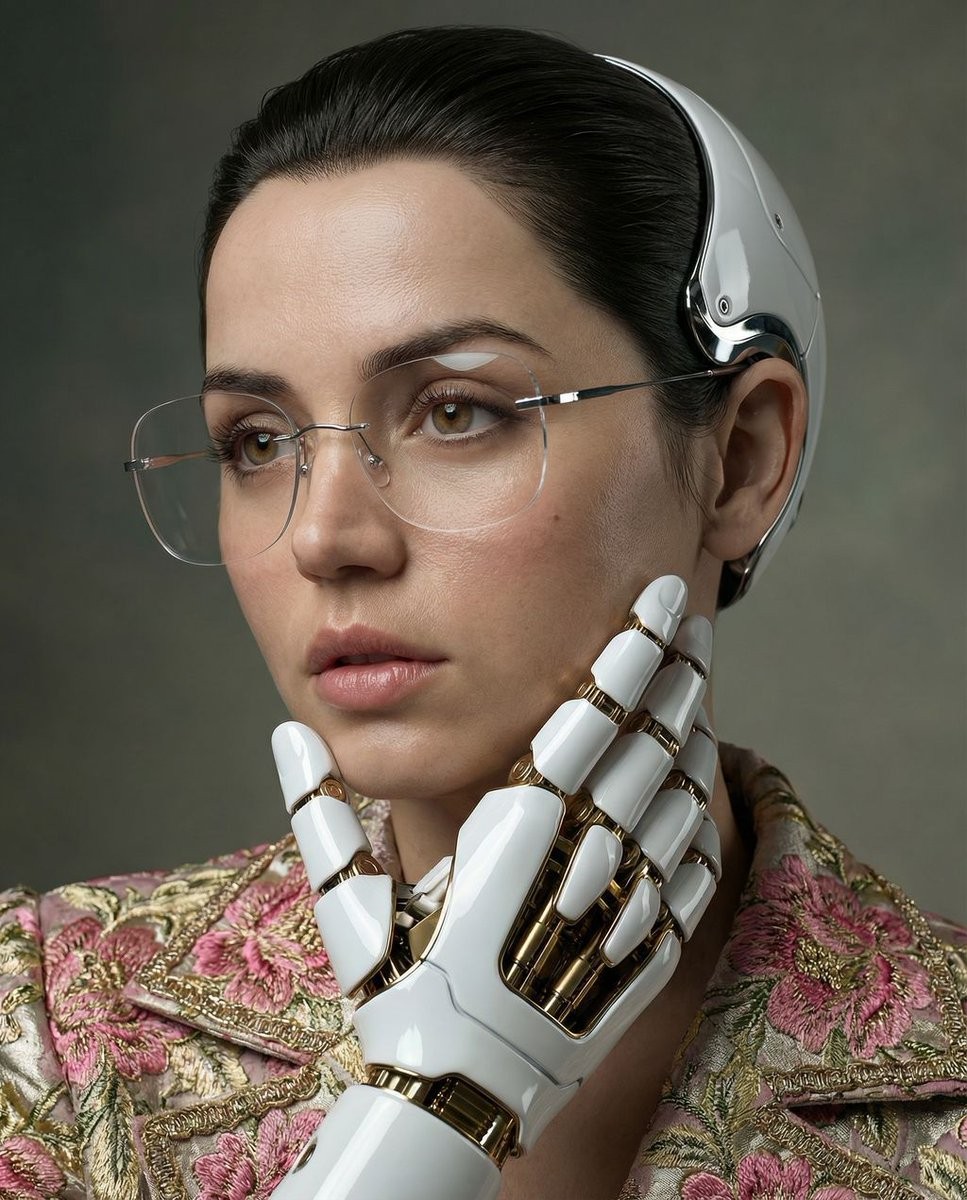 Social Media Post - Cyber Renaissance Cyborg Aristocrat