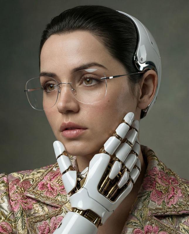 Social Media Post - Cyber Renaissance Cyborg Aristocrat