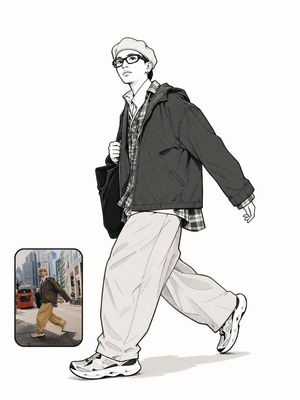 照片转漫画艺术