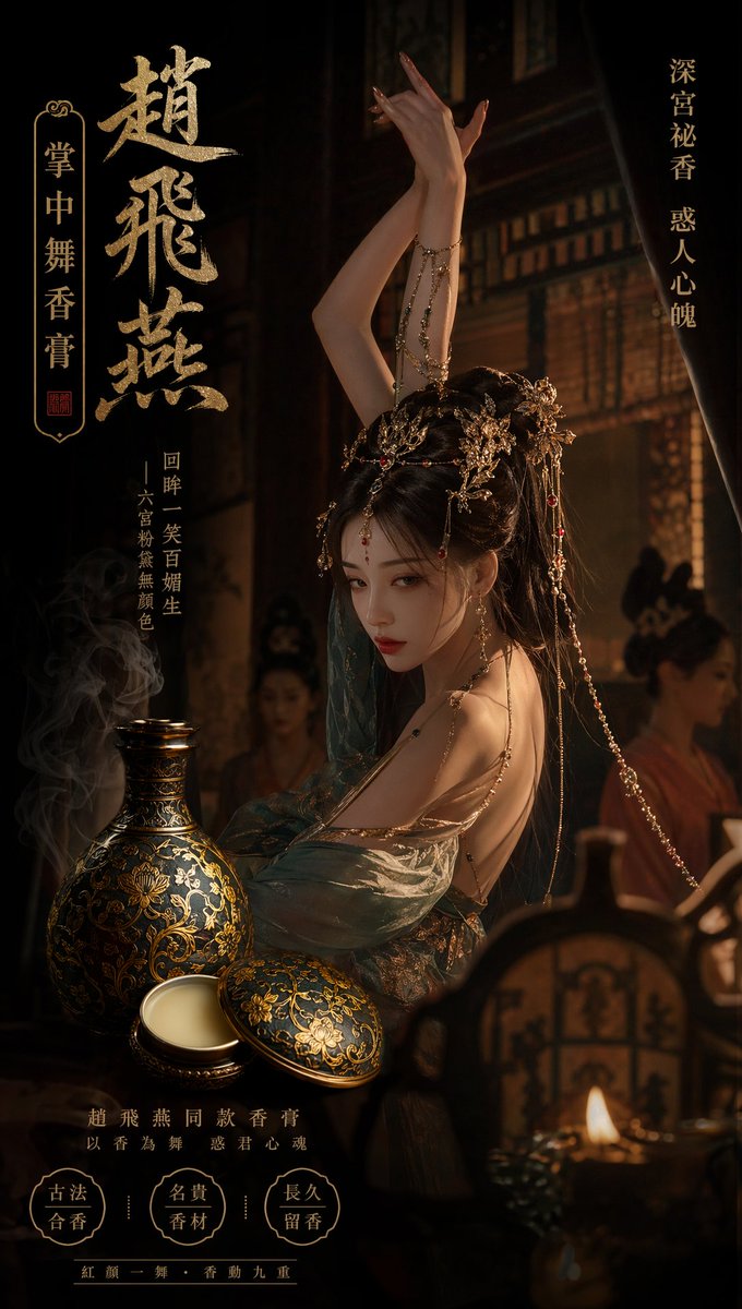 中国古代宫廷香水广告