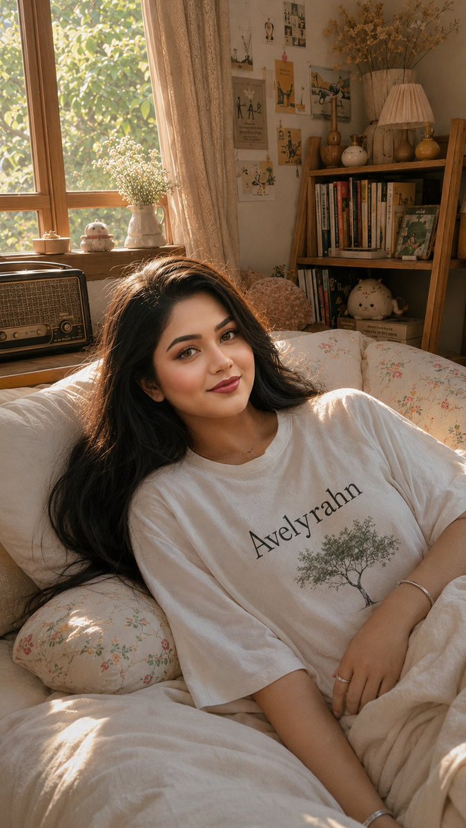 Cozy Japanese Bedroom Portrait
