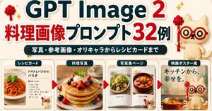 GPT Image 2 烹饪提示词横幅
