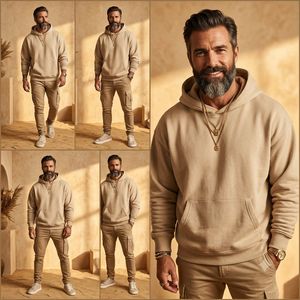 米色男装 Lookbook 拼贴画