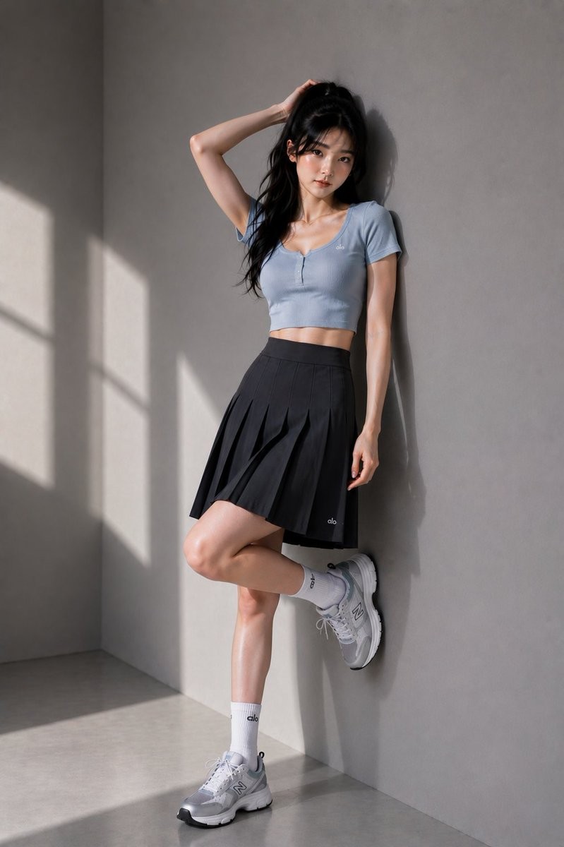 E-commerce Main Image - East Asian Fashion Editorial