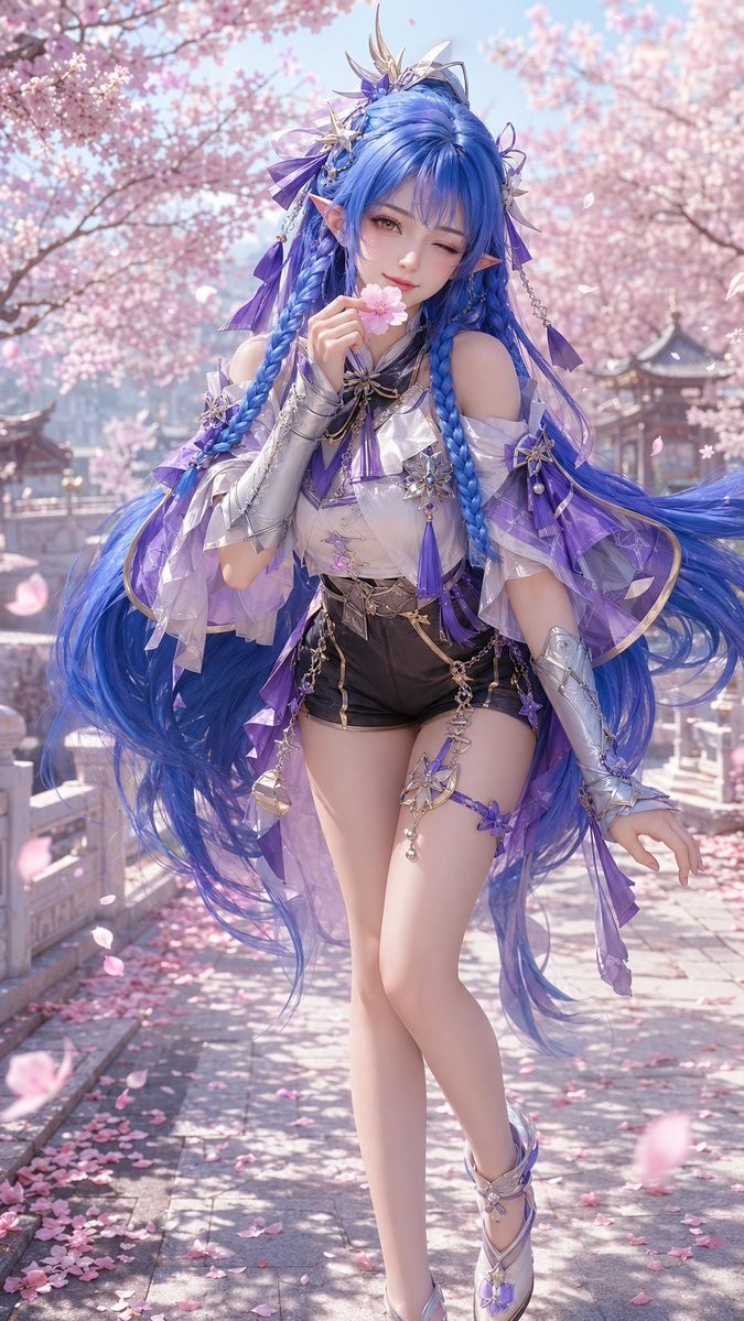 3D CG Oriental Fantasy Character