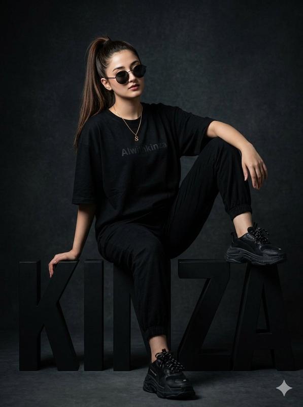 Fashion Editorial 3D Block Letter Shot
