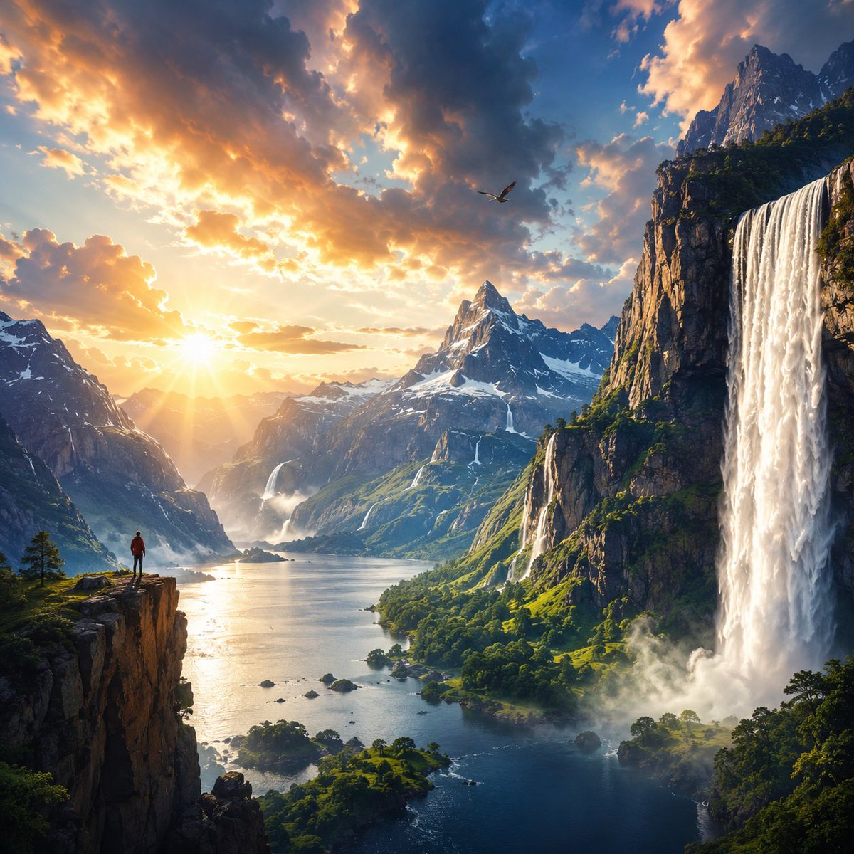 Social Media Post - Grand Nature Landscape