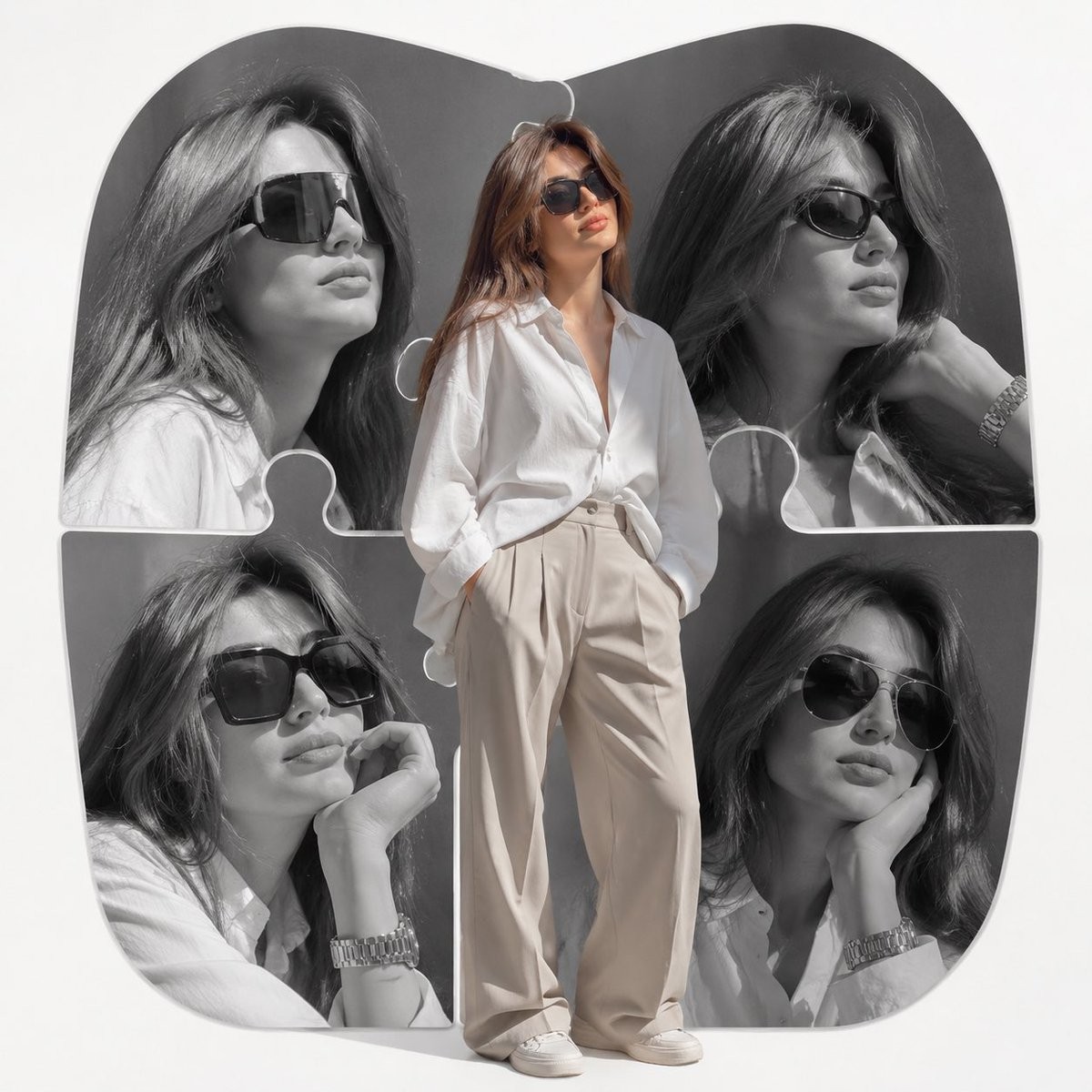 Product Marketing - Fashion Editorial Jigsaw Collage