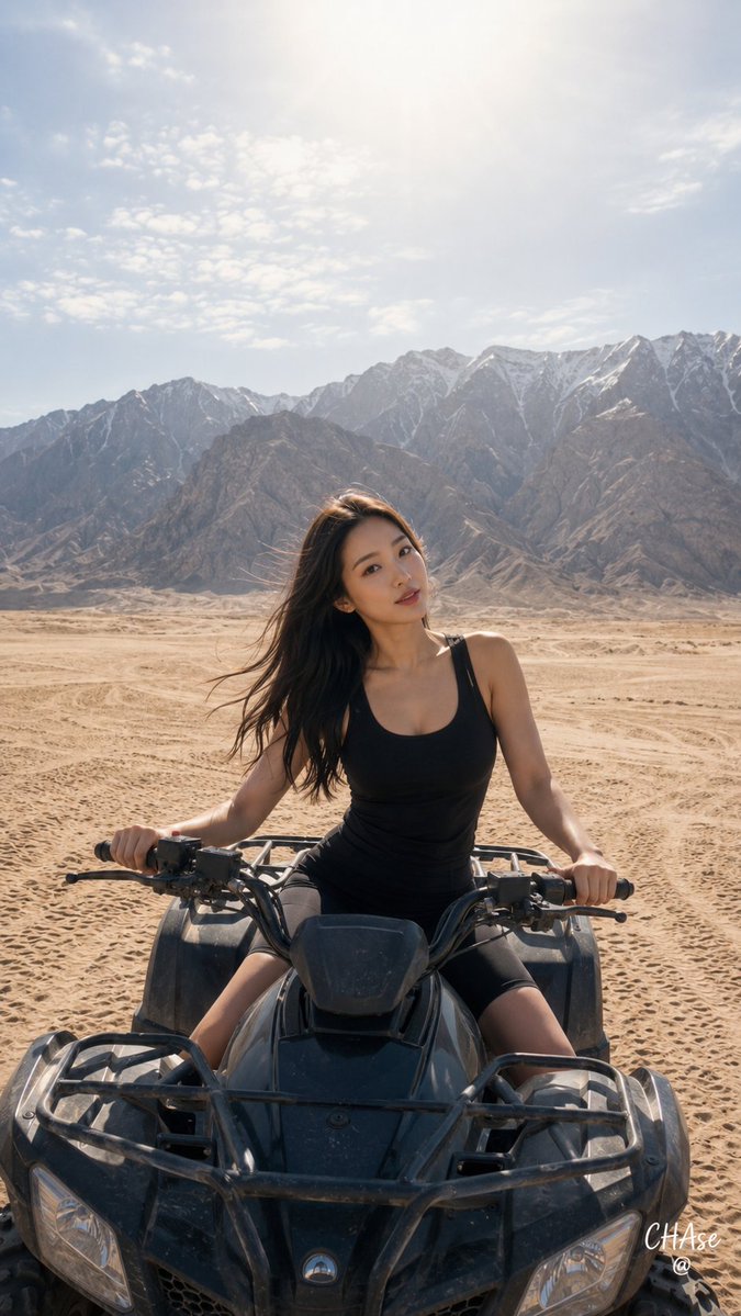 Social Media Post - Desert ATV Safari Portrait